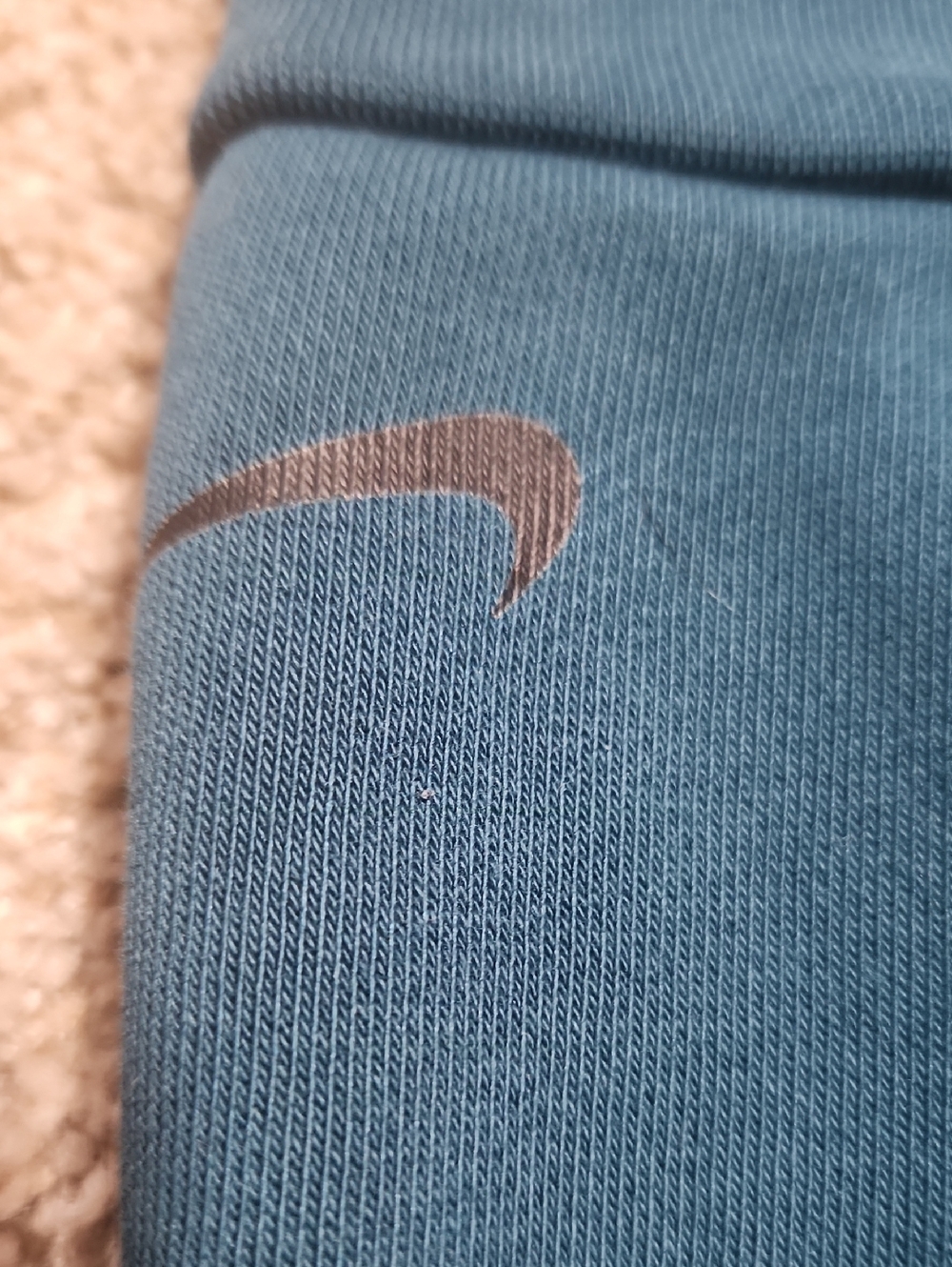 Nike Dri-fit Flocked Cropped Sweatshirt L - Picture 6 of 6